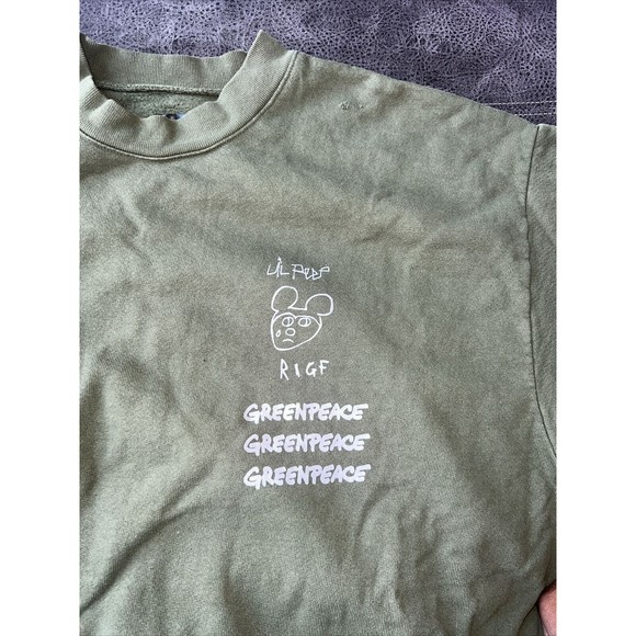 Medium Lil Peep ROSE IN GOOD FAITHHEAVY R.O.O.T CREW - Picture 4 of 10